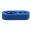 Universal Car 4 Holes Adjustable Rubber Mounting Bracket Exhaust Tube Hanging Rubber Tube(Blue)