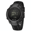 NORTH EDGE VERTICO Carbon Fiber Outdoor Sports Multifunctional Electronic Watch(Black)