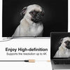 USB-C / Type-C 3.1 Male to Mini DP Female HD Converter, Length: 12cm(Silver)
