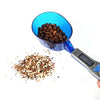 Digital Spoon Scale LCD Display Bulk Food Digital Measuring Tool Scale Range: 500/0.1g, Scoops Amout:3 PCS