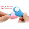 Angel Wing Anti-rape Device Personal Alarm, Self-defense Defend Wolf, Mini Alarm with 90dB Alarm Sound for Girl and Kids (Blue)