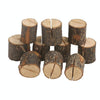 10 PCS Log Stump Note Holder Photo Clip Creative Home DIY Decorative Ornaments Shooting Props