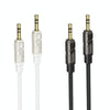 Borofone BL22 3.5mm Zinc Alloy Dignity AUX Audio Cable, Length:1m(Black)
