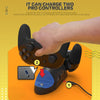For Nintendo Switch / Switch Pro SW168 6 in 1 Joycon Gamepad Holder Charger Handle Storage Bracket