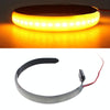 DC 12V 3W Motorcycle Annulus Turn Lamp Front LED Shock Absorber Light, Epoxy