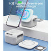 H31 15W 3 in 1 Magnetic Multifunctional Wireless Charger (White)