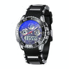 STRYVE S8023 Sports Watch Nights Light Waterproof Timing Alarm Men Watch(Blue)