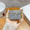 For AirPods Pro Glitter Wireless Earbuds Box Protective Case(Grey)