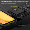 For Xiaomi Redmi 12 Armor PC + TPU Camera Shield Phone Case(Black)