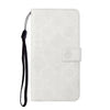 For Samsung Galaxy S20 FE Ethnic Style Embossed Pattern Horizontal Flip Leather Case with Holder & Card Slots & Wallet & Lanyard(White)