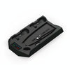 For PS5 DE/UHD 2 In 1 Handheld Console Cooling Stand Fan Base(Black)