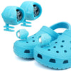 2pcs Plastic Charging Model Cave Shoes Lamp Camping Outdoor Light(Lake Blue)