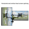 Gibbon Mounts D08W-300  Monitor Bracket Dual Screen Wall Bracket Splicing Computer Bracket