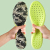 Camouflage Memory Foam Sport Insoles Breathable Sweatproof Shoes Sole Cushion, Size: 41-42