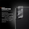 For Samsung Galaxy S21 2PCS mocolo 0.15mm 9H 2.5D Round Edge Rear Camera Lens Tempered Glass Film(Clear)
