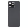 iPhone 15 Pro Max Back Cover Black - Camera Lens & MagSafe