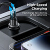 JOYROOM JR-CCN05 30W PD+QC3.0 Mini Metal Car Charger(Black)