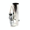 2.5 inch Car Stainless Steel Straight Pipe Remote Control Electric Exhaust Valve