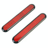 3R-2150 2 PCS Car Plastic Reflect Warning Sticker Outside Sticker