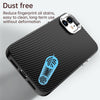 For iPhone 11 Carbon Fiber Series IMD Phone Case(Black)