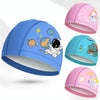 Cute Cartoon High Elastic Children PU Waterproof Swimming Cap(Elf)