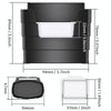 Car-Mounted French Fries Cup Holder Storage Box Multifunctional Trash Can, Model: SD-1019