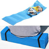 Outdoor Egg Nest Folding Moisture-Proof Pad Thickening Nap Mat Portable Camping Mat(Army Green+Black)