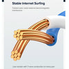 UGREEN NW102 Cat6 RJ45 Household Gigabit Twisted Pair Round Ethernet Cable, Length:3m