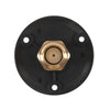 Brass Water Inlet Check Valve For Yacht RV With Adapter(Black)