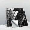 20 PCS 15cm PVC Crystal Covered Film Geometric Pattern Tile Wall Sticker(TS227)