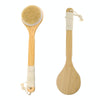 Natural Bristle Massage Exfoliating Shower Brush(As Show)