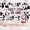 180x110cm Cartoon Cow Theme Birthday Party Decoration Background Cloth Photography Banner(2023SRB133)