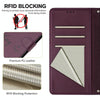 For Asus ROG Phone 8 / 8 Pro Smile Embossing RFID Leather Phone Case(Violet)