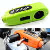 Motorcycle Electric Car Aluminum AlloyThrottle Anti-theft Brake Lock(Green)
