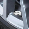4pcs /Set Bear Claw Car Tire Modification Valve Protective Cap(Black)