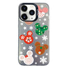 For iPhone 11 Pro Max Christmas Series PC Full Coverage Pattern Phone Case(CK051 Black)