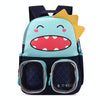 Kindergarten Children Cute Cartoon Backpack School Bag(Little Monster Green)