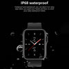 D07 1.7 inch Square Screen Smart Watch with Payment NFC Encoder(Black)