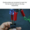 5pcs /Set Automotive Maintenance Test Pen Set Multifunctional Electricity Measuring Tester Light Tool