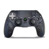 Crack Pattern RGB Light Wireless Game Controller for PS4 / PC / Android / iOS(Black)