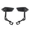 Mountain Bike High Definition Flat Reflective Rearview Mirror, Specification: 1 Pair