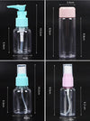 Travel Size Subpackage Cosmetics Bottles Kit(Blue)