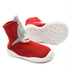 D2201 Children Cartoon Tube Floor Socks Knitted Soft Bottom Baby Shoes Socks, Size: 22-23(Blue Fox)