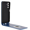 For Samsung Galaxy A05s / M14 4G Magnetic Vertical Flip Leather Phone Case(Blue)