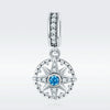 S925 Sterling Silver Pendant Compass Necklace Pendant