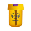 300ml Mini Children Water Mug Leakage-proof Student Plastic Portable Straw Cup(Yellow)