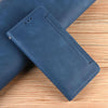 For Samsung Galaxy F16 5G / M16 5G Skin Feel Calf Texture Card Slots Leather Phone Case(Blue)