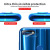 For Huawei Y6 9D Transparent Rear Camera Lens Protector Tempered Glass Film