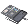 For iPhone 14 Pro Max ViLi GBS Series MagSafe Magnetic RFID Leather Flip Phone Case(Black)