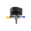 5/16 inch M8 RV Yacht 8-way Terminal Stud with 2pcs M5x20 Screws + Terminals(Black)